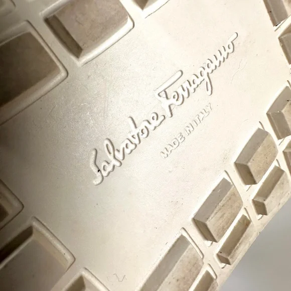 Salvatore Ferragamo Men's Fury 2 Synthetic Loafers/Boat Shoes Size 9 - Picture 16 of 16